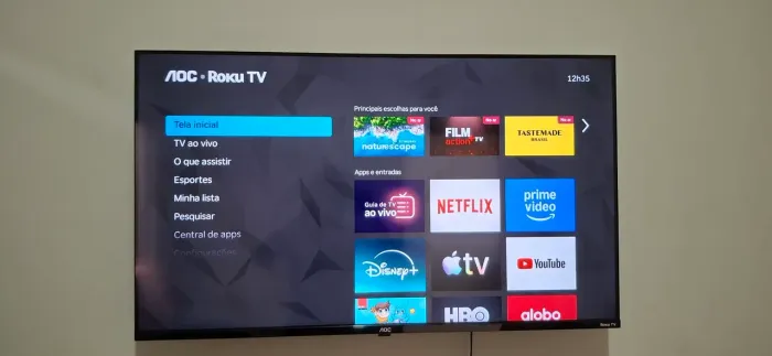 Tv 43 polegadas smart 2 meses de uso