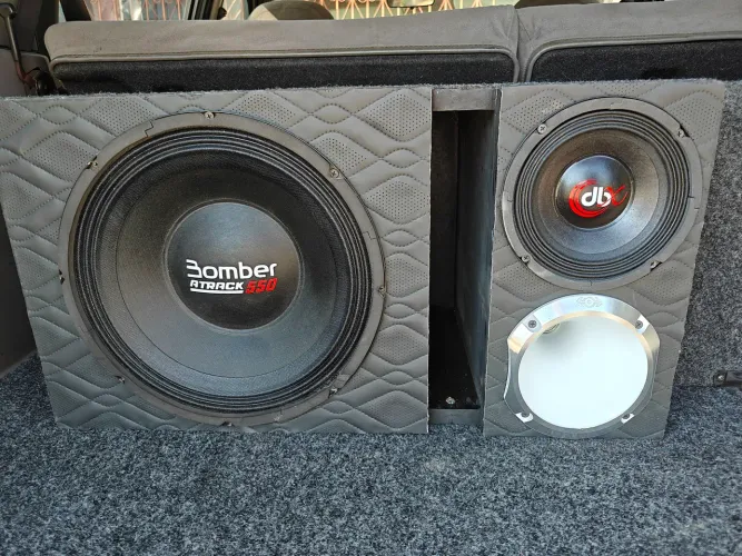 Box trio 12" ,medio ,driver ti