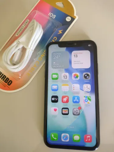 OPORTUNIDADE! iPhone 11 128GB Preto em Ótimo Estado