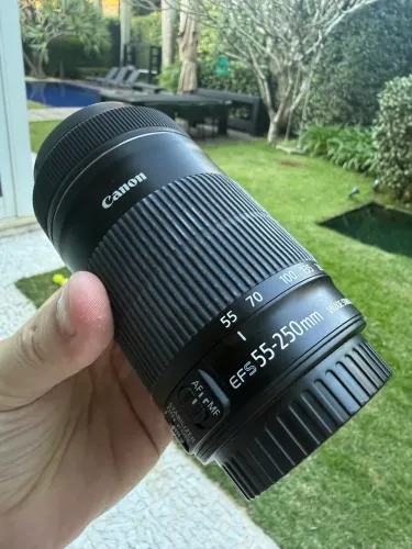 Lente Cannon Efs 55-250mm