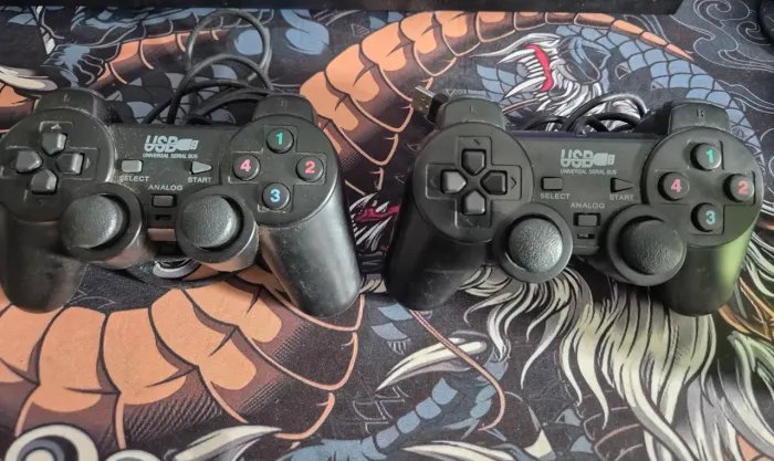 2 Controles pc / ps3 com fio
