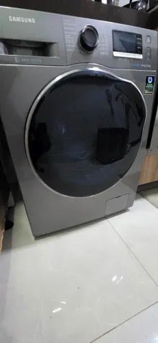 Lava e Seca Samsung WD90J 9kg Inox com Função Eco Bubble - 127V