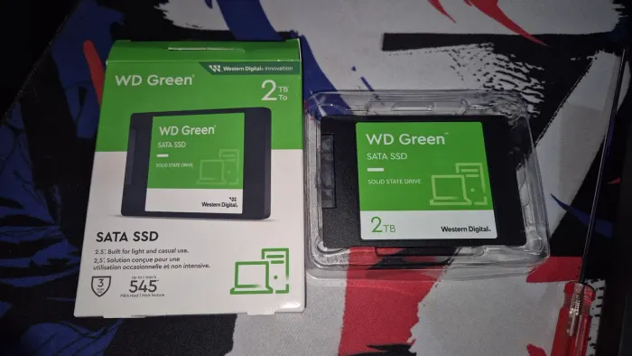 SSD 2TB WD Green Sata III 2.5" - Novo / Excelente Oportunidade!