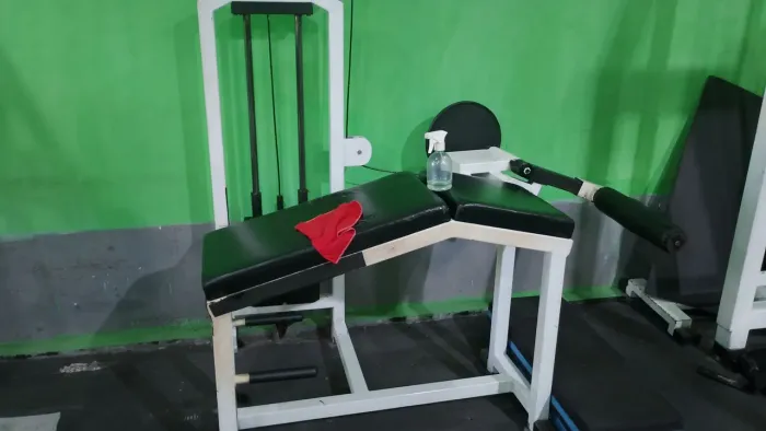 Mesa flexora musculação