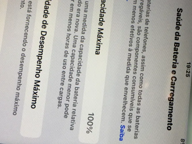 iPhone 8 Plus bateria 100%