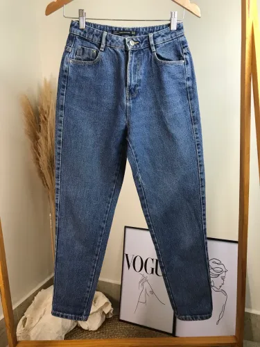 Calça jeans Mom Zara 34