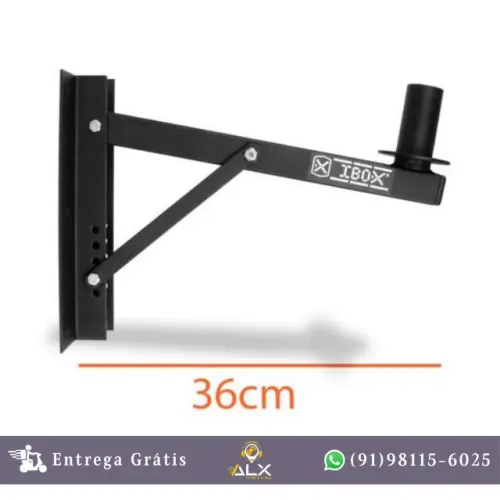 Suporte P/ Caixa de Som Parede Regulavel 35kg Spcr *ENTREGA GRÁTIS*