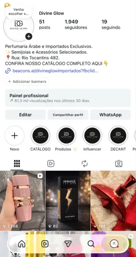 Vendo Perfumaria| Passo Ponto