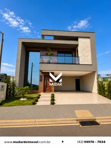 Casa Nova com 3 Suítes no Condomínio Reserva Ecoville