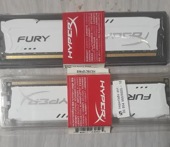 Memória RAM 16 GB DDR3 (2x8)