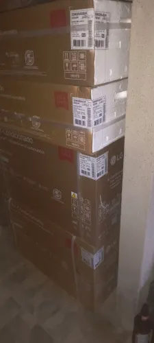 Ar condicionado LG dual inverter Voice  9 mil BTUs instalado até 3 metros de cobre 