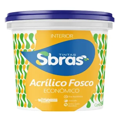 Tinta acrilica 3,0LT - Btanco Gelo
