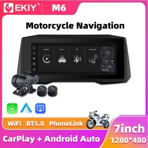 Tela Sensível ao Toque de 7.0 Polegadas para Motocicleta M6 