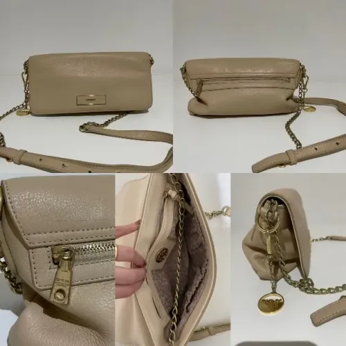 Bolsa bege DKNY original