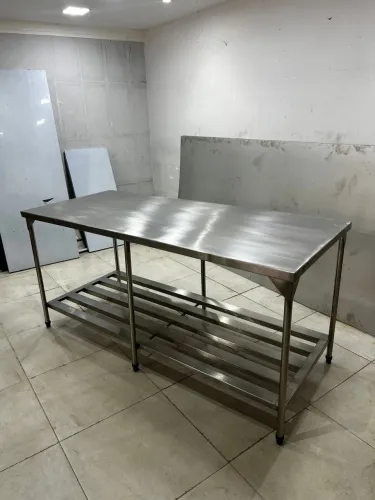 Mesa inox de 1.90x70