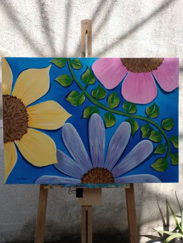 Quadro Pintura em tela
