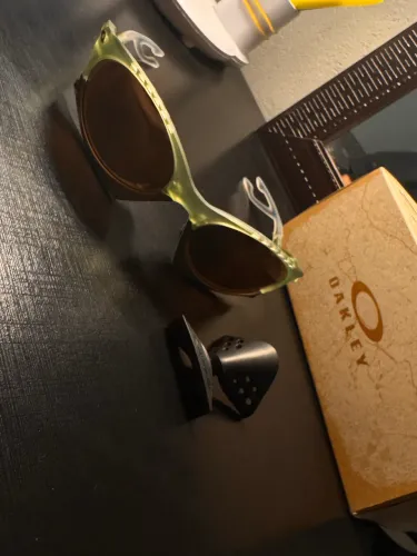 Óculos de Sol Oakley Plantaris Podpah Samambaia Prizm Tungsten - novo