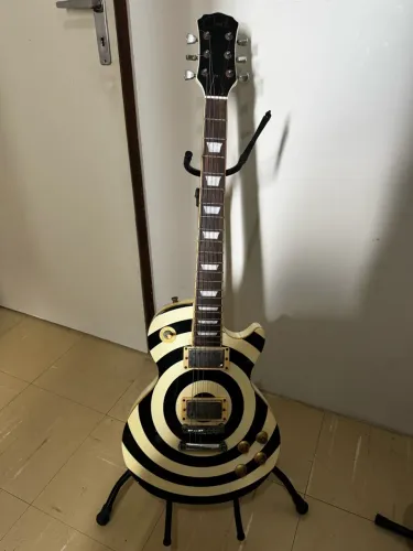 Guitarra Clark Zack Wylde Czw-300 Les Paul