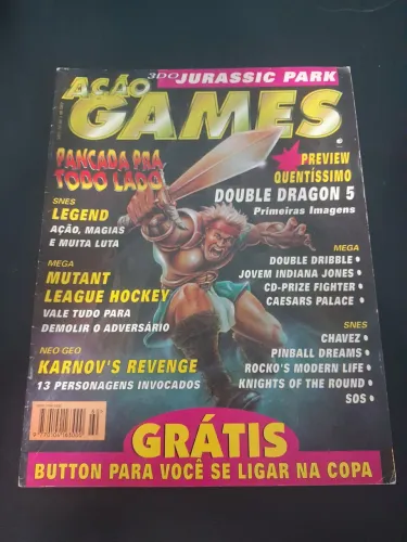 Revista De videogames Ação Games 60