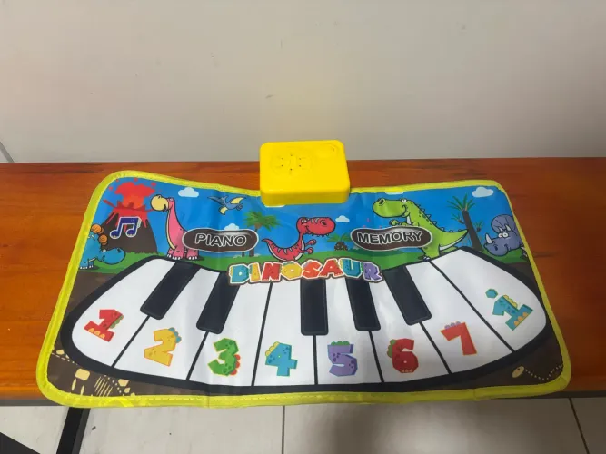 Tapete Musical Infantil Piano Music Mat Para Crianças Bebês