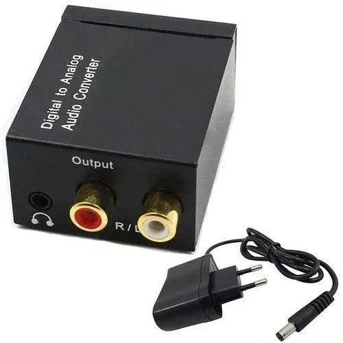 Conversor Audio Optico Digital Para RCA Analogico FY-446