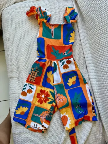 Macaquinho infantil menina - 3/4 anos