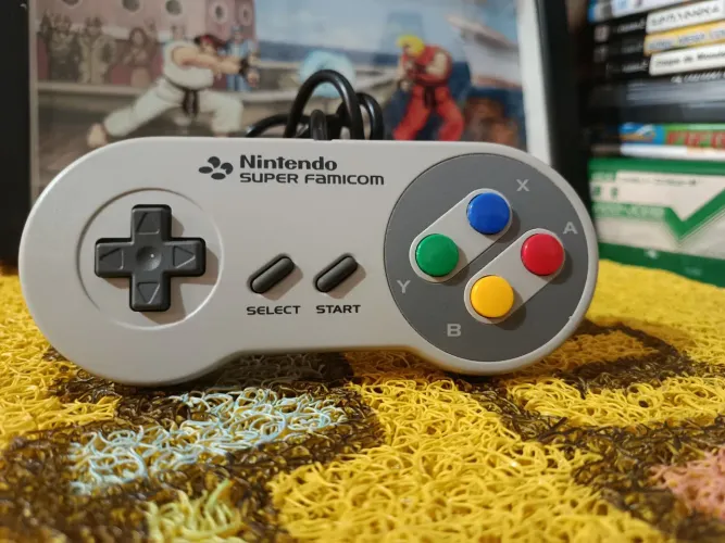 Controle Original de Super Famicom 