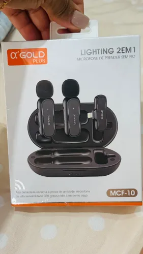 Microfone sem fio para celular