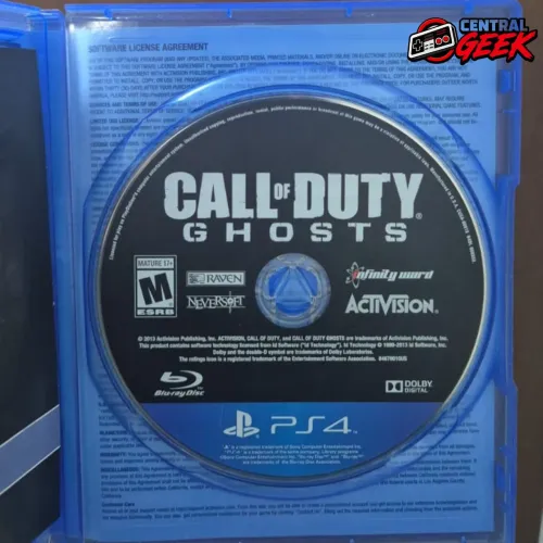 Jogo Call Of Duty Ghost PS4
