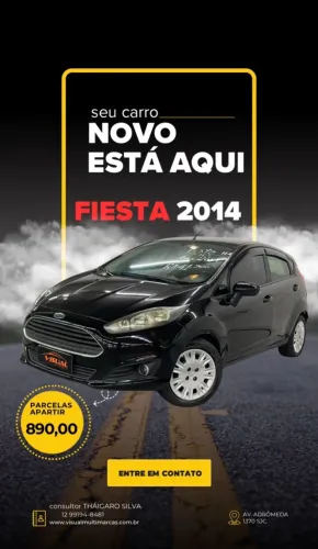 Ford Fiesta 1.5 16V Flex Mec. 5P 2014