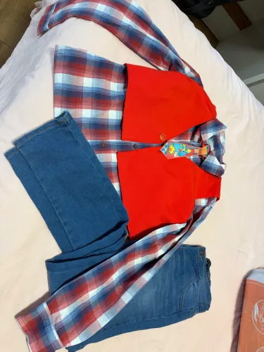 Conjunto junino infantil tamanho 10