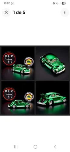 Hot Wheels Rlc Kawa Bug A verde