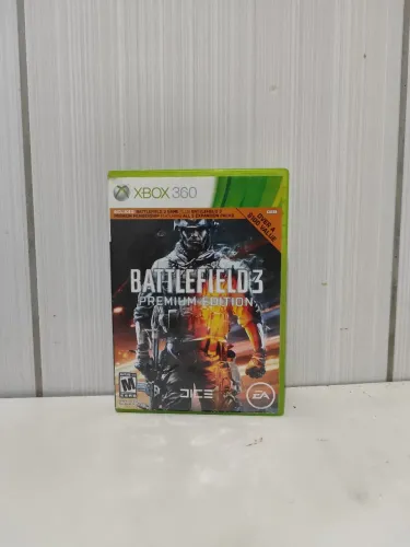 Vendo Jogo Battlefield 3 Premium Edition - Xbox 360 (Nunca Usado)