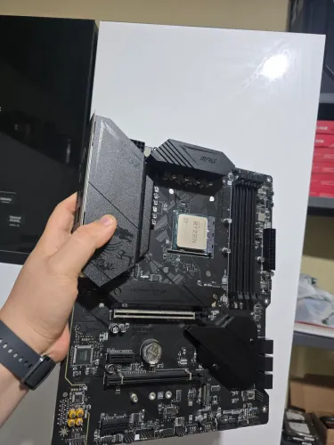 Kit processador RYZEN 5 5500 + B550M MSI GAMING