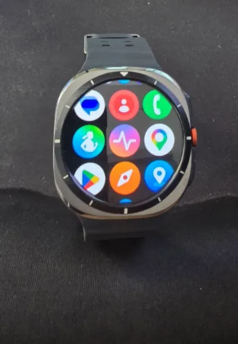 Samsung Galaxy Watch Ultra 47mm Lte Titanio Cinza.
