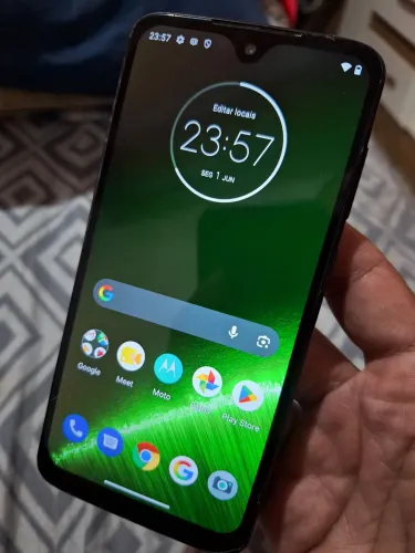 Moto g7 plus com nfc Aceito cartão 