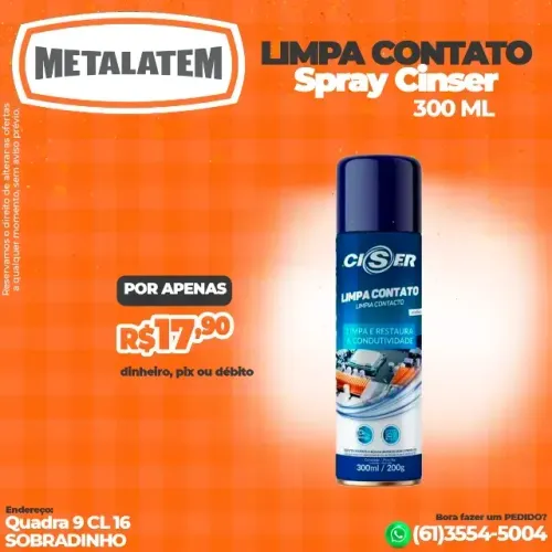 Limpa Contato Ciser - 300ml