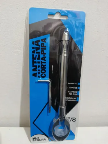 Antena de aço corta pipa para motocicletas e bikes / OFERTA IMPERDÍVEL 
