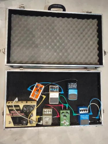 Hard Case 70 x 40 para Pedais e Equipamentos Musicais