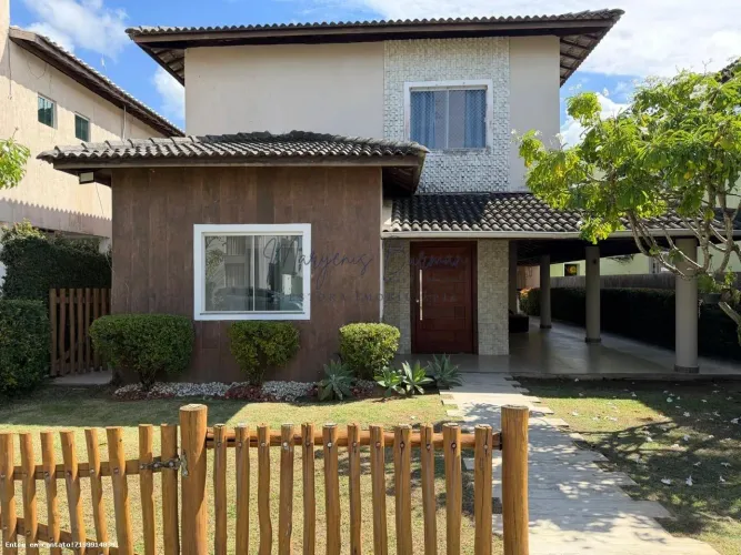 Casa em Condomínio para Venda em Camaçari, Parque das Dunas (Abrantes), 4 dormitórios, 1 s