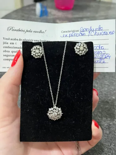 Vende-se Joia  prata rodinada