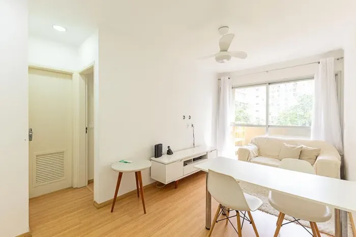 Apartamento para alugar com 33m², 1 quarto e 1 vaga