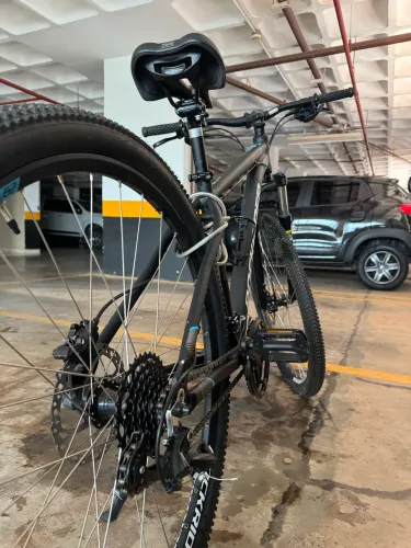 Bicicleta Adulto MTB ST120 Rockrider Preto aro 29