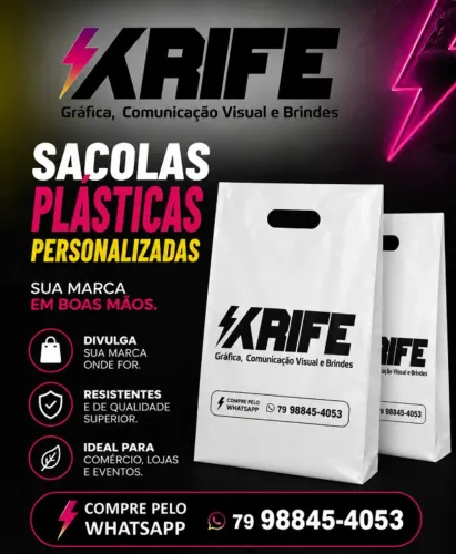 Sacolas Plásticas Personalizadas