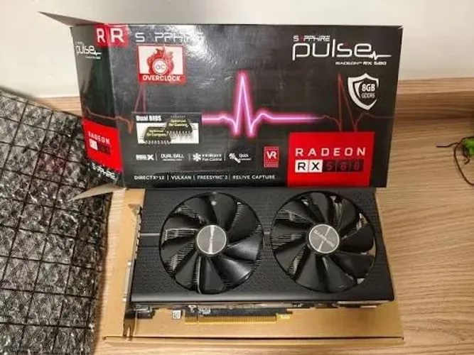 Kit RX580 Saphire Pulse - MSI H61M-P31 LGA 1155 Intel Core i5-3470/16GB DDR3