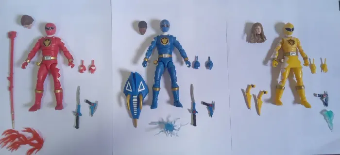 Power Rangers Lightning Collection Dino Thunder Hasbro Action Figure Dino Trovão LOTE