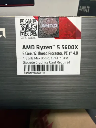 Processador AMD RYZEN - COM AIR COOLER NUNCA USADO
