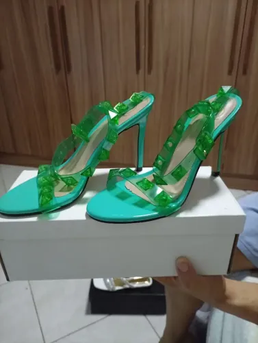 Sandália salto 35