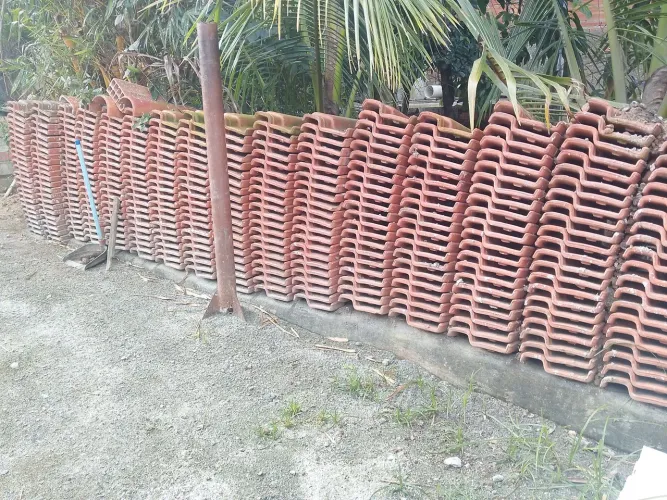 Telhas colonial duplana 1 real a unidade em dinheiro