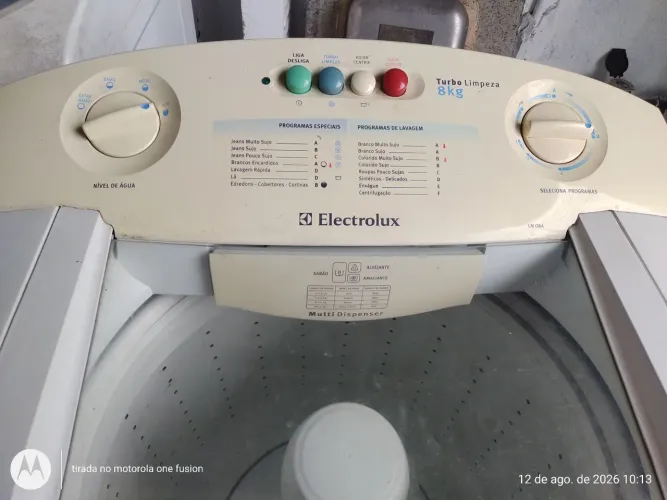 LAVADORA ELECTROLUX LM08 220V
